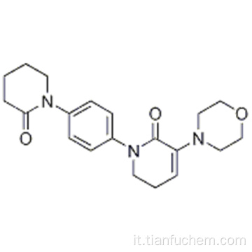 5,6-diidro-3- (4-morfolinil) -1- [4- (2-oxo-1-piperidinil) fenil] -2 (1H) -piridinone CAS 545445-44-1